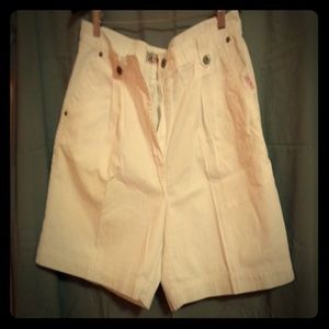 White shorts
